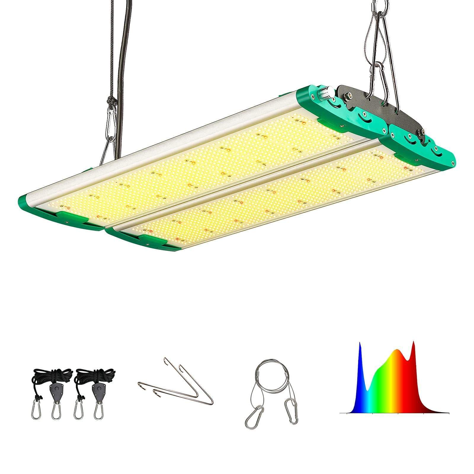 AOSBEIC AT4000 LED Plant Grow Light 6x6ft Coverage Dimmable Full