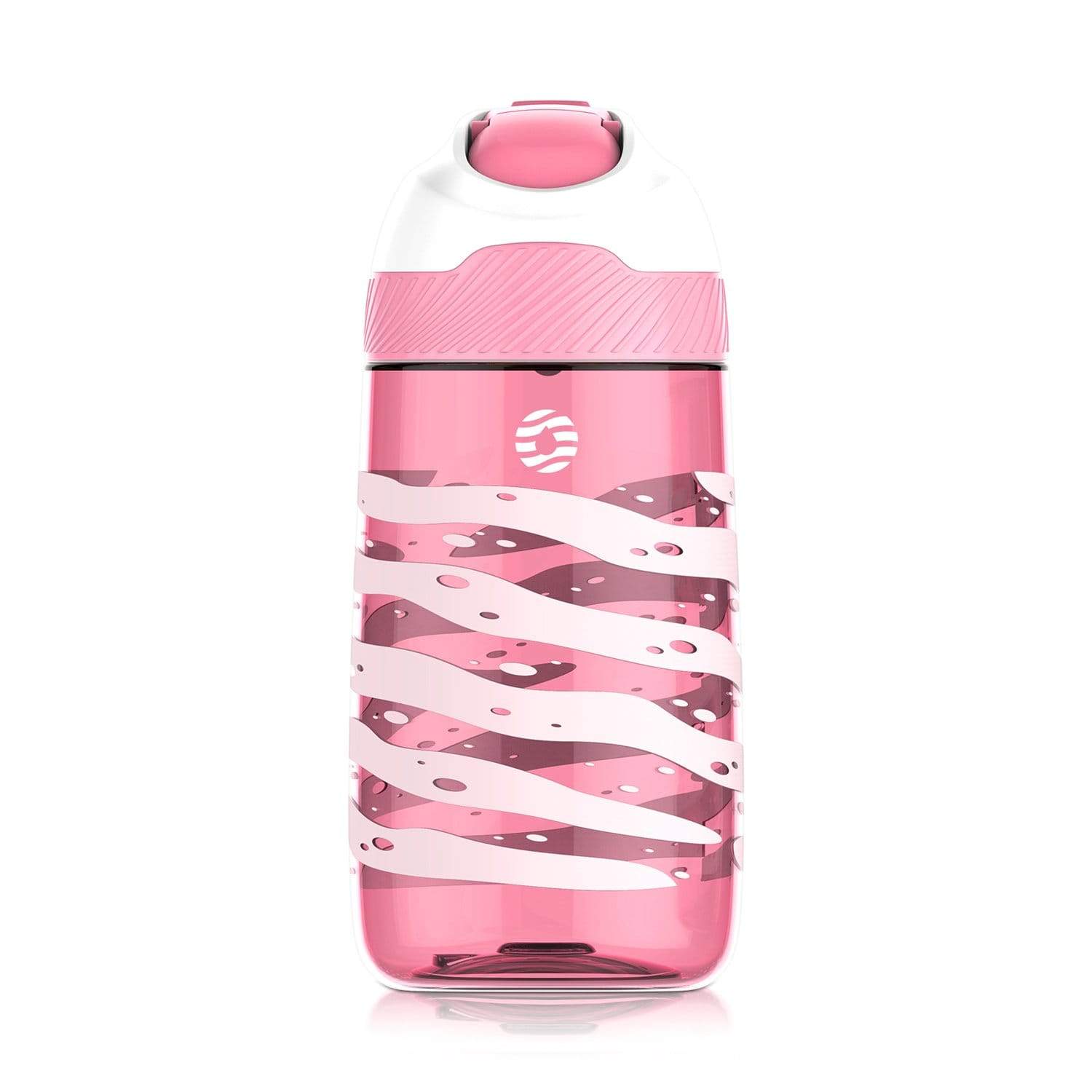 Kids Water Bottle, FJbottle 16 oz Water Bottle with Straw Lid Care