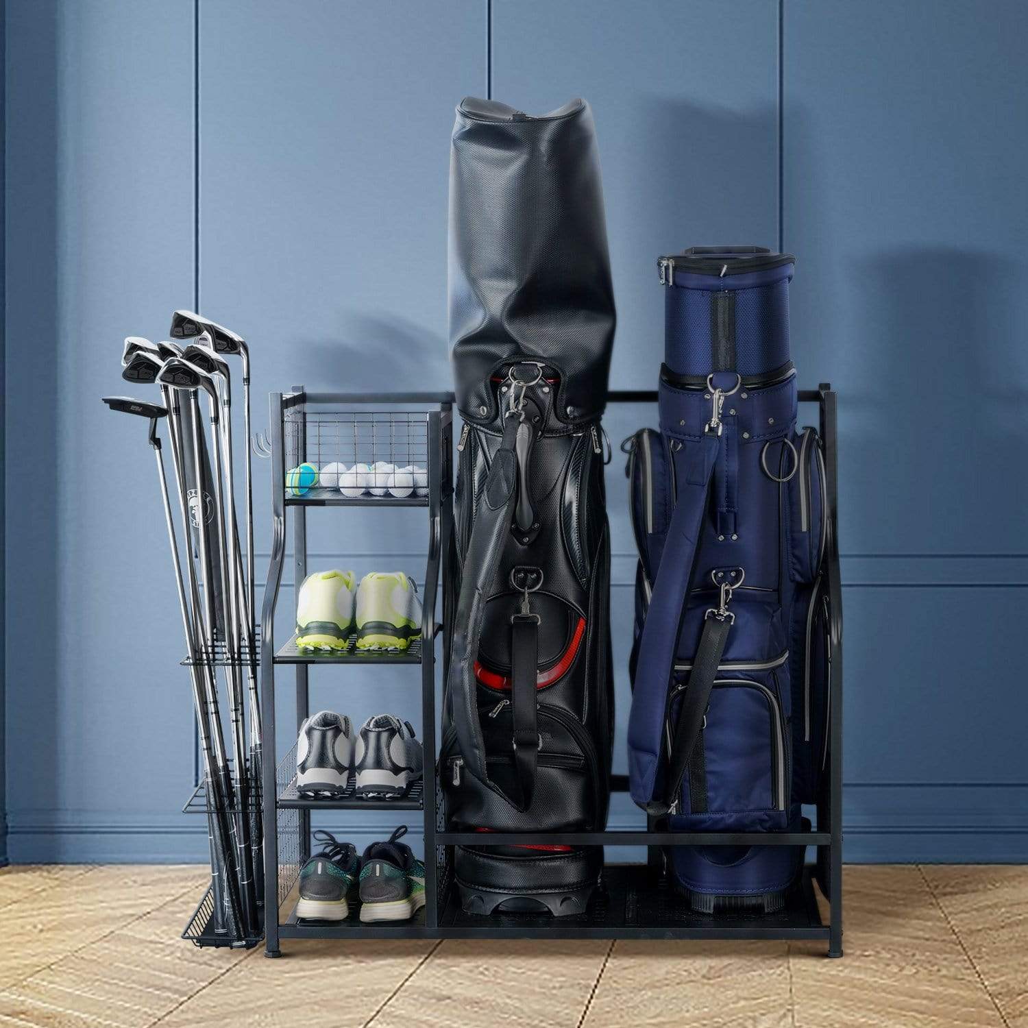 Mythinglogic Golf Storage Garage Organizer Queen Size