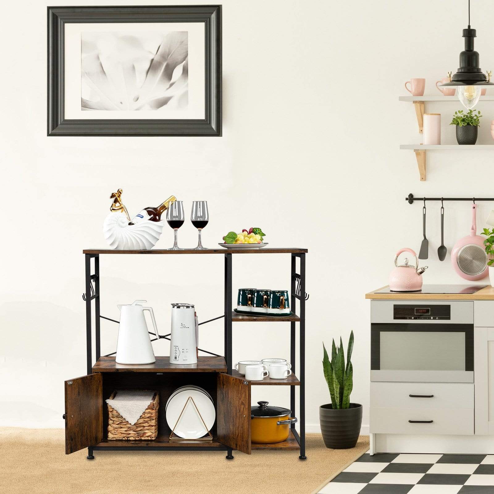 Iron Standard Baker's Rack with Microwave Compatibility | Ltmate.com