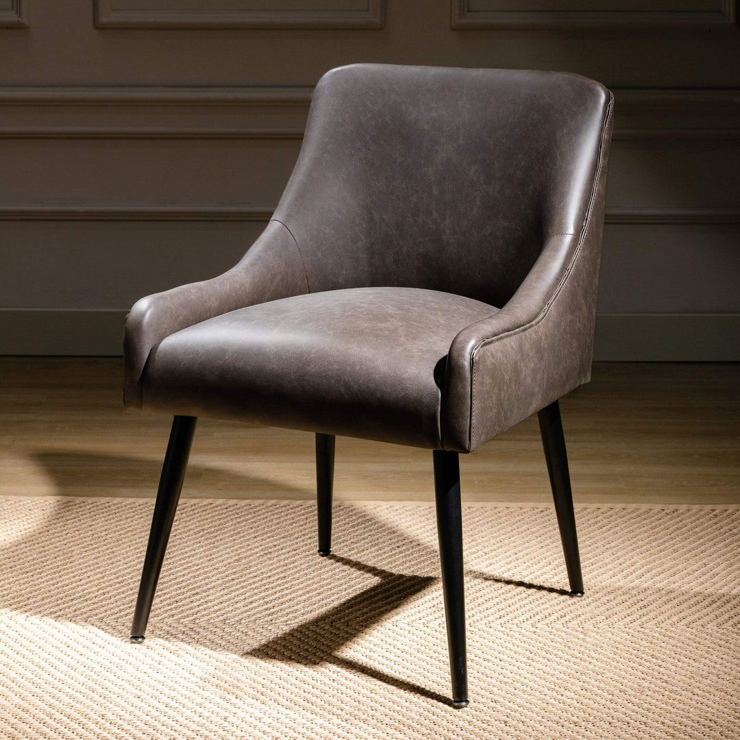 Modern swoop accent chair discount